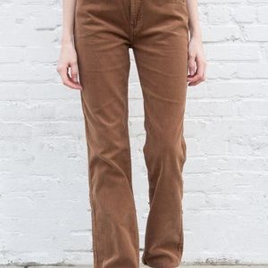 brandy melville jada corduroy pants NWT